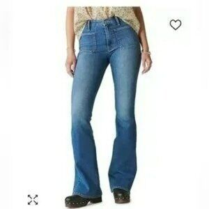 Lucky Brand Stevie High Rise Flare Jeans Womens 6/28A